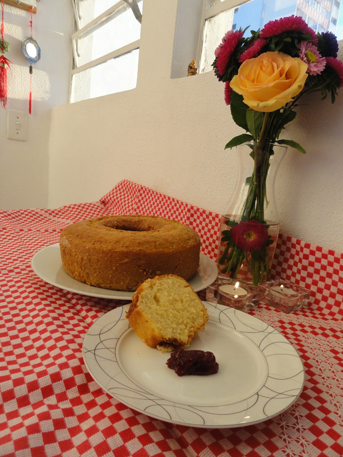 Festas Juninas- Bolo de fubá fofíssimo