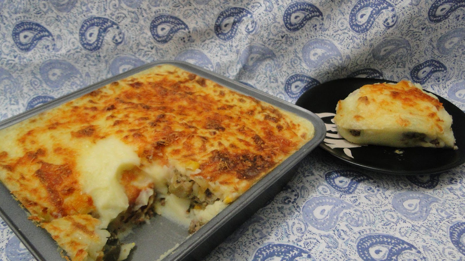 Escondidinho de carne moída