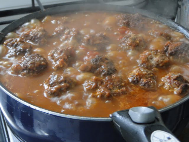 Almôndegas da Sinhorini