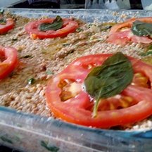 Kibe de forno vegetariano