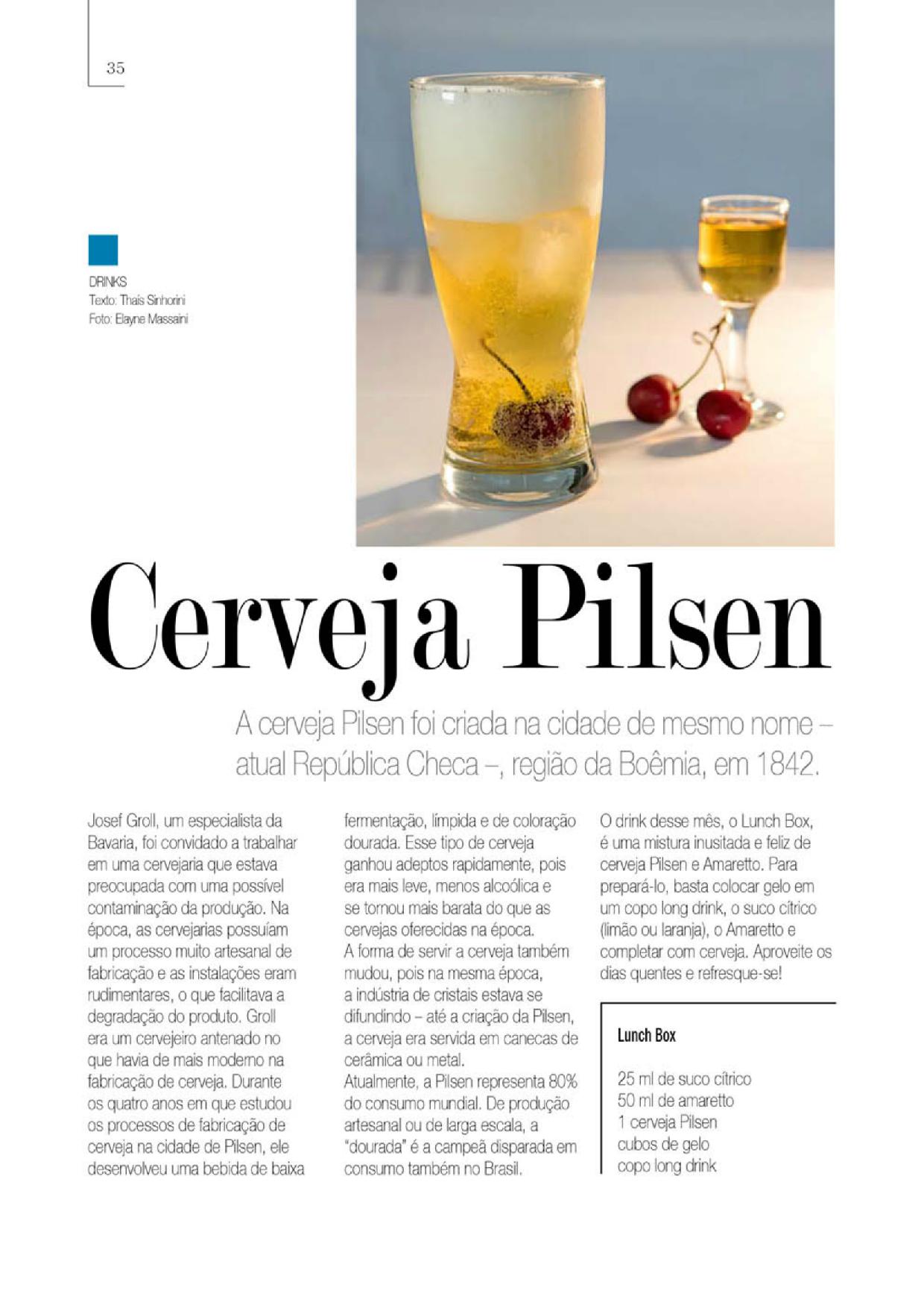 Drink Luch Box – Cerveja Pilsen
