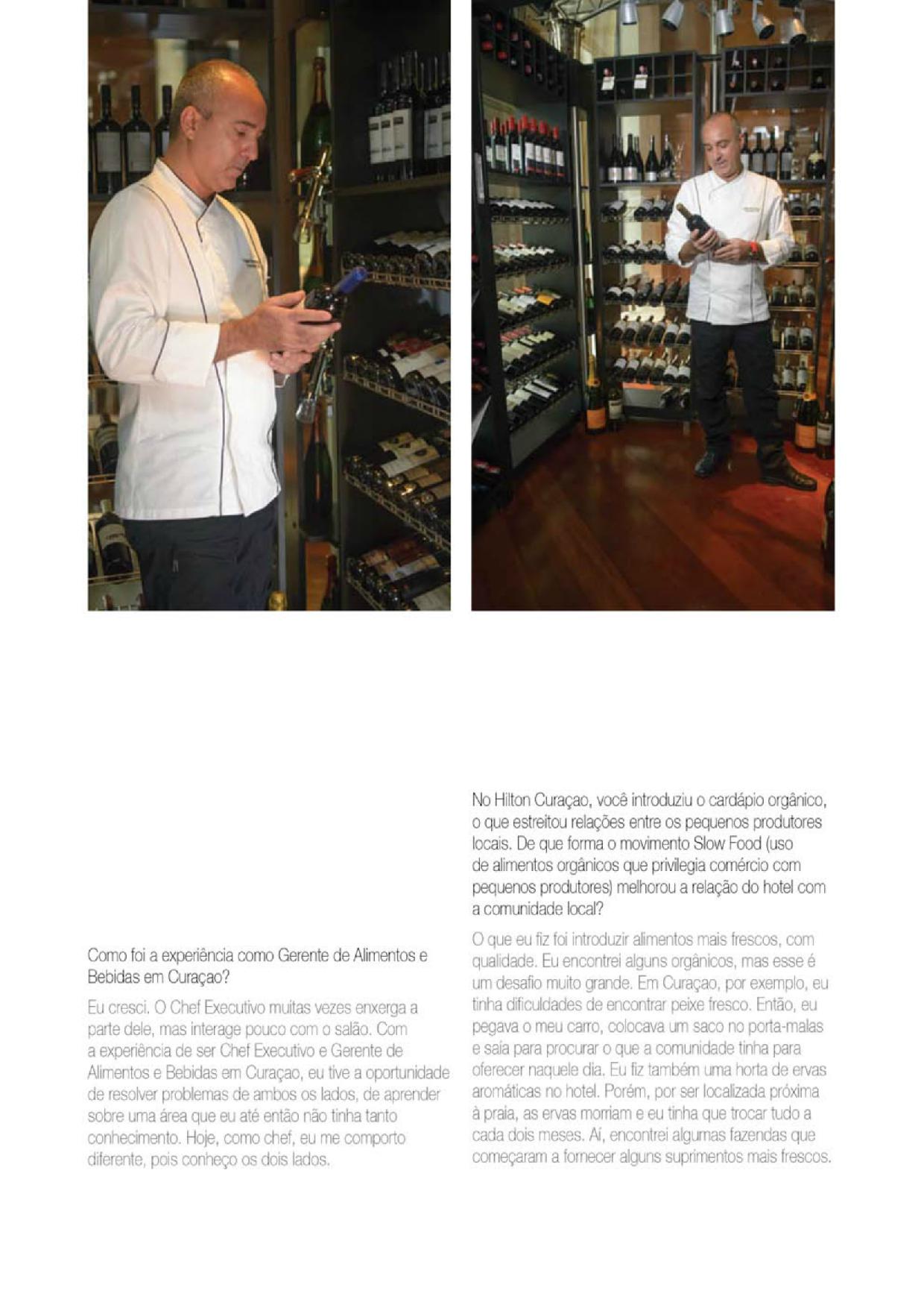 Restaurante Canvas -Entrevista com o Chef