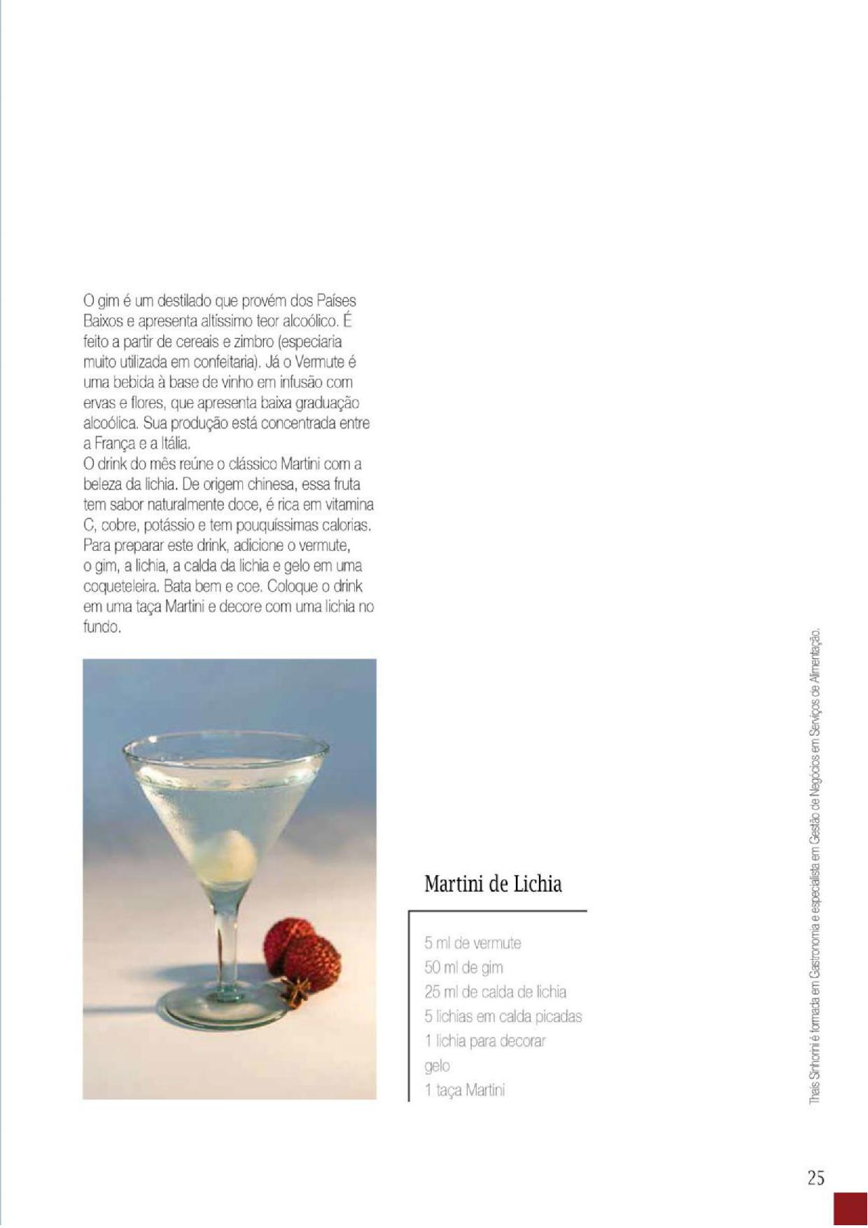 Martini de lichia
