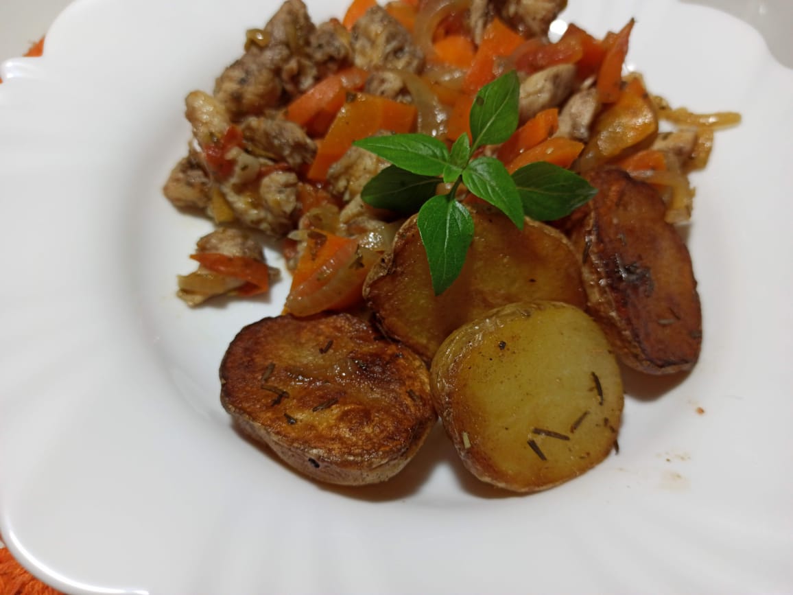 Batatas ao alecrim