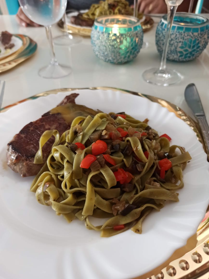 Fettuccine berinjela