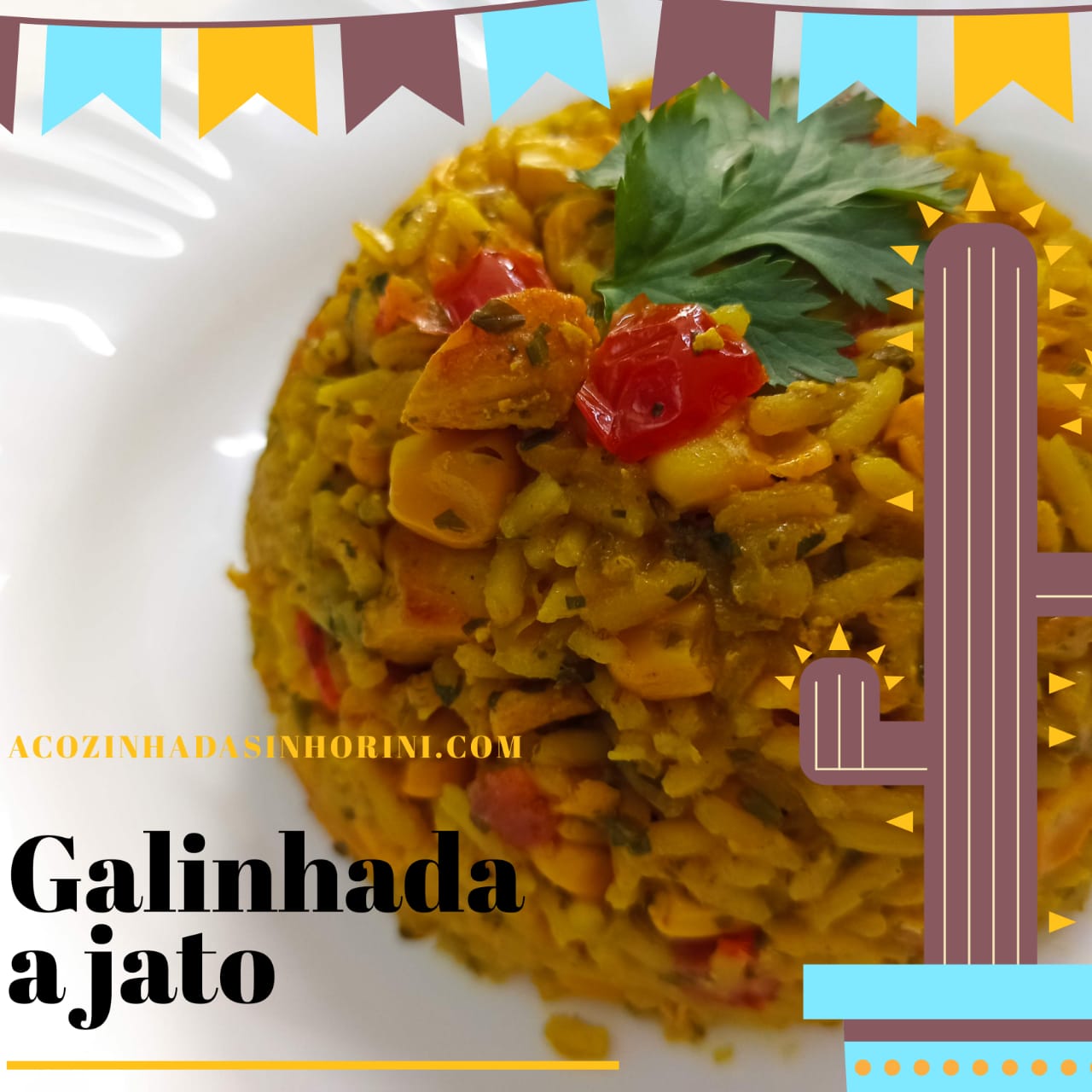Galinhada a Jato 1Panela!