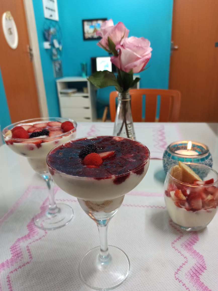 Cheesecake na taça