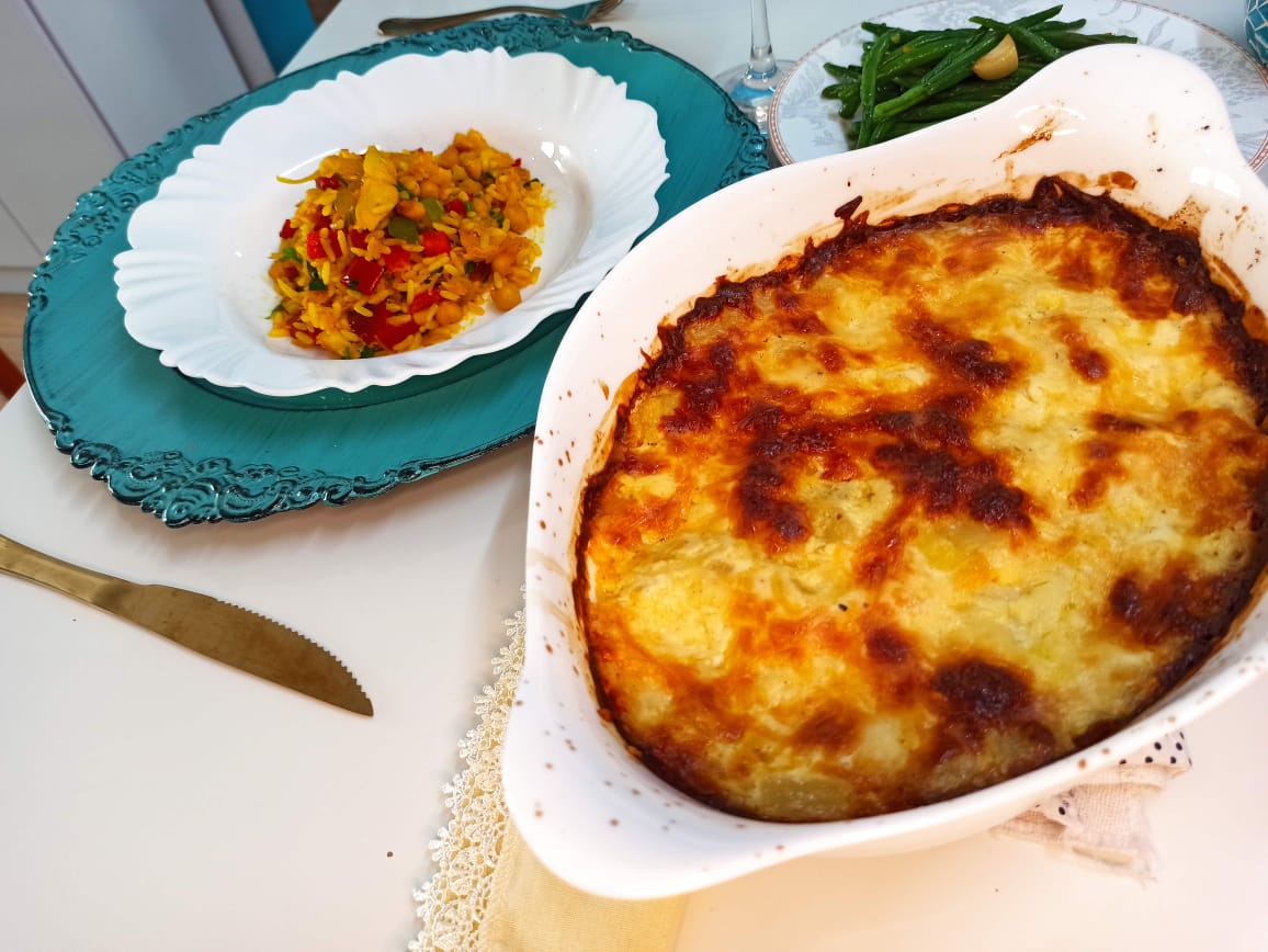 Batata gratinada