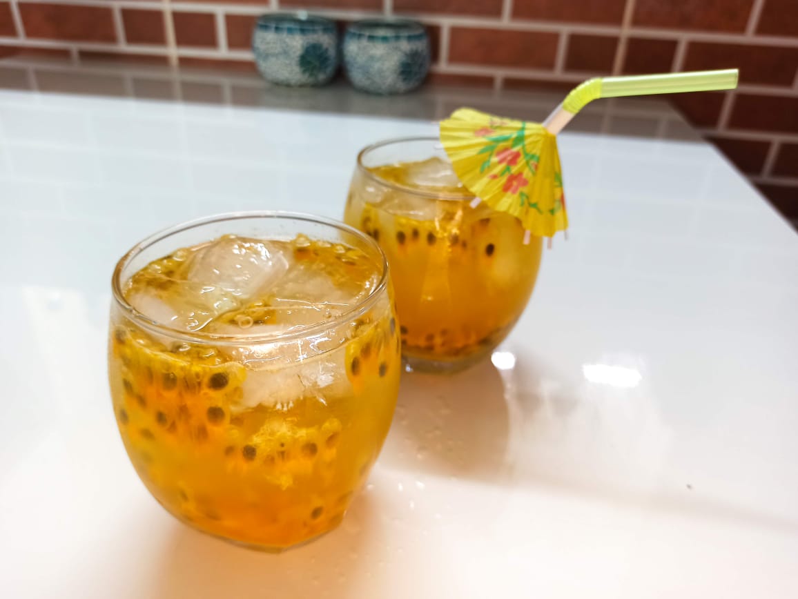 Caipirinha de maracujá
